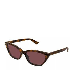 Gucci Light Cat Eye Sunglasses, 58mm